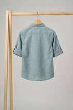 Havok Boys Casual Shirt "Roger" Patch Embroidery Havok kids