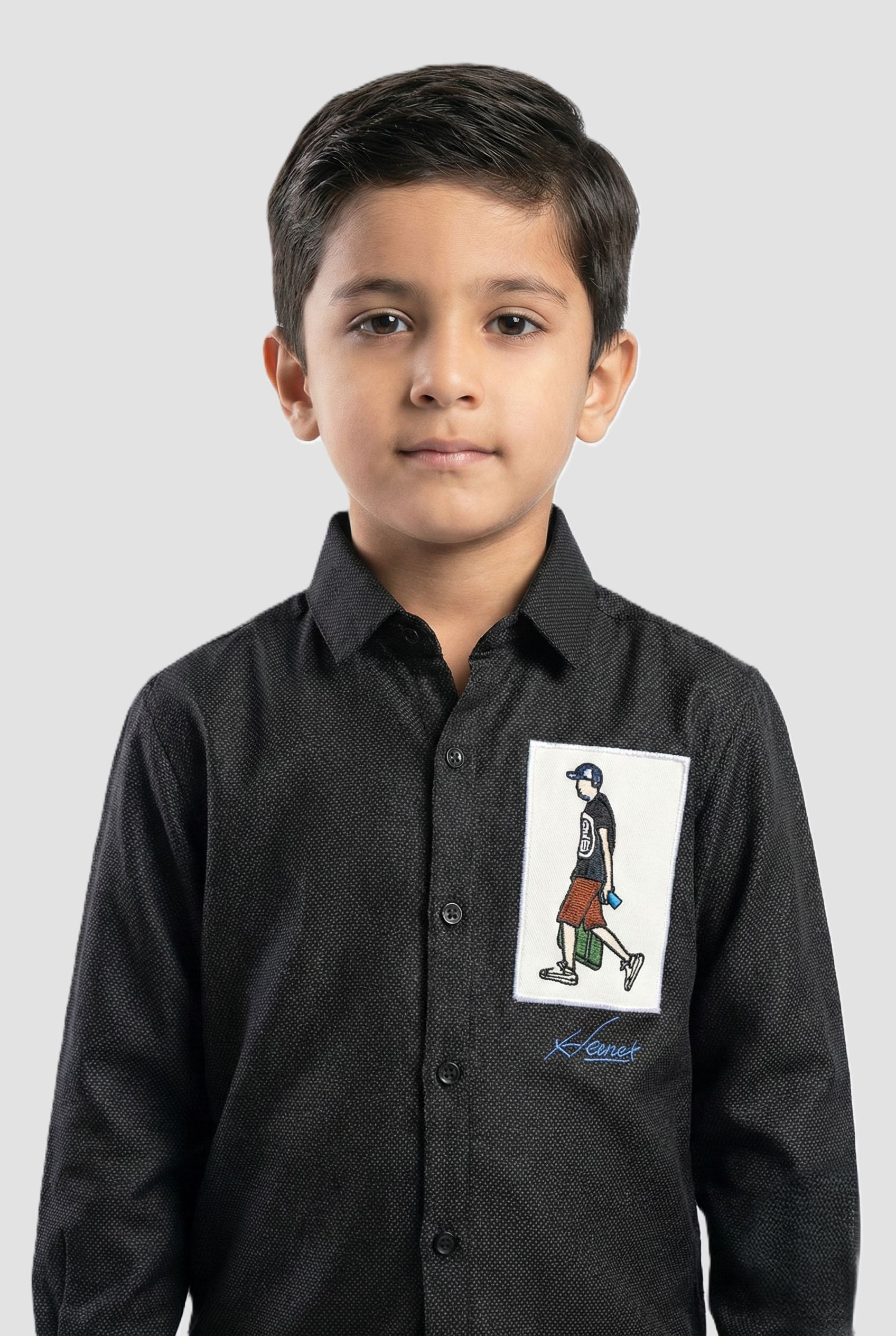 Havok Boys Casual Graphic Embroidered Patch Havok kids