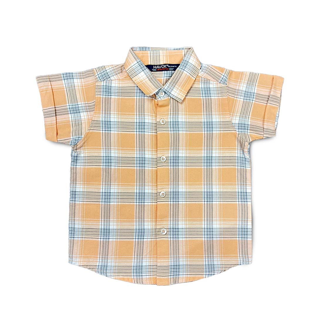 Havok PolyCotton Casual Shirt with Roll-Up Sleeves