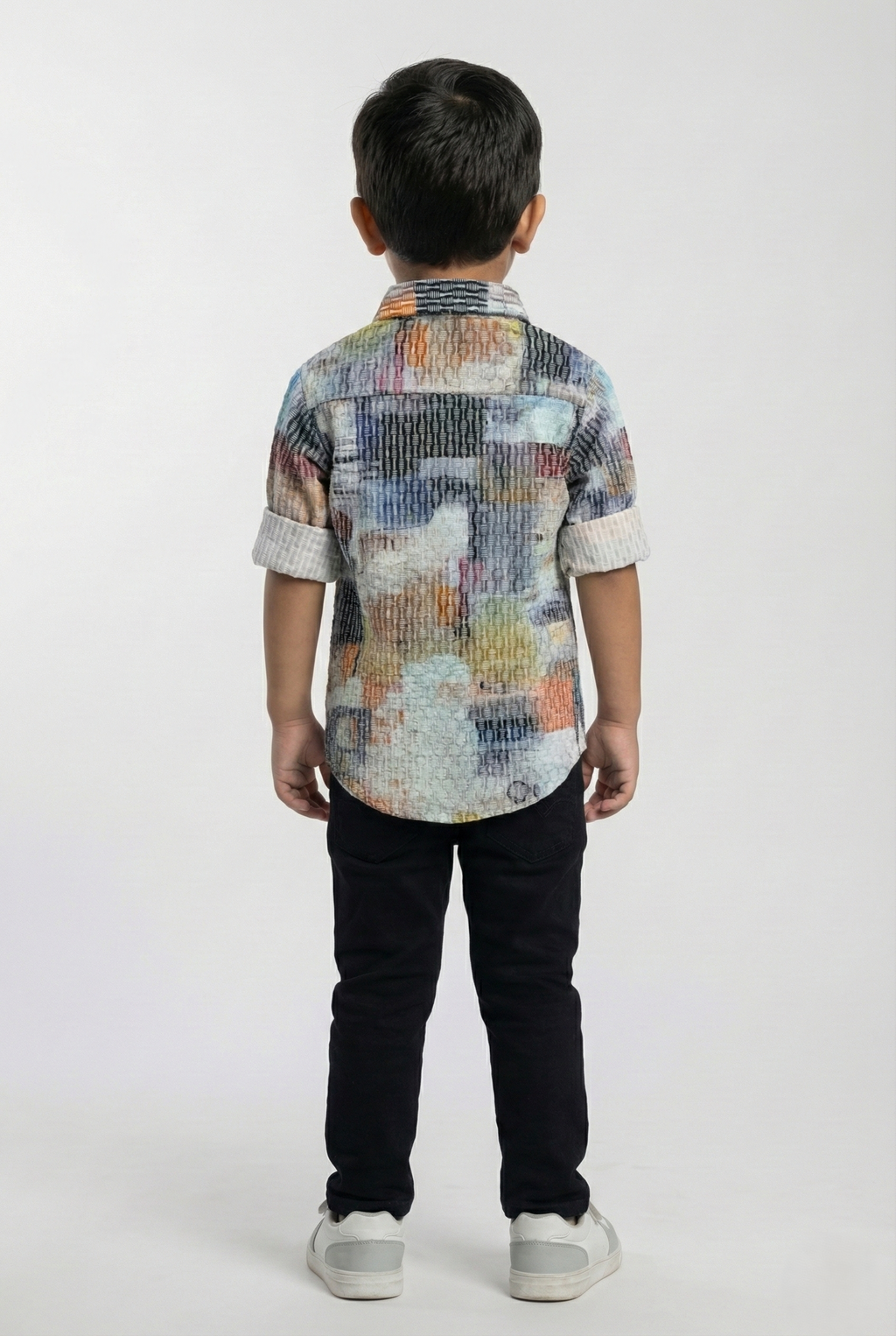Havok Boys Button-Down Multicolor Printed Shirt Havok kids