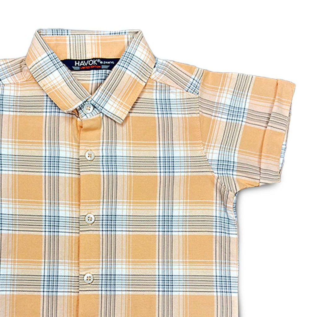 Havok PolyCotton Casual Shirt with Roll-Up Sleeves