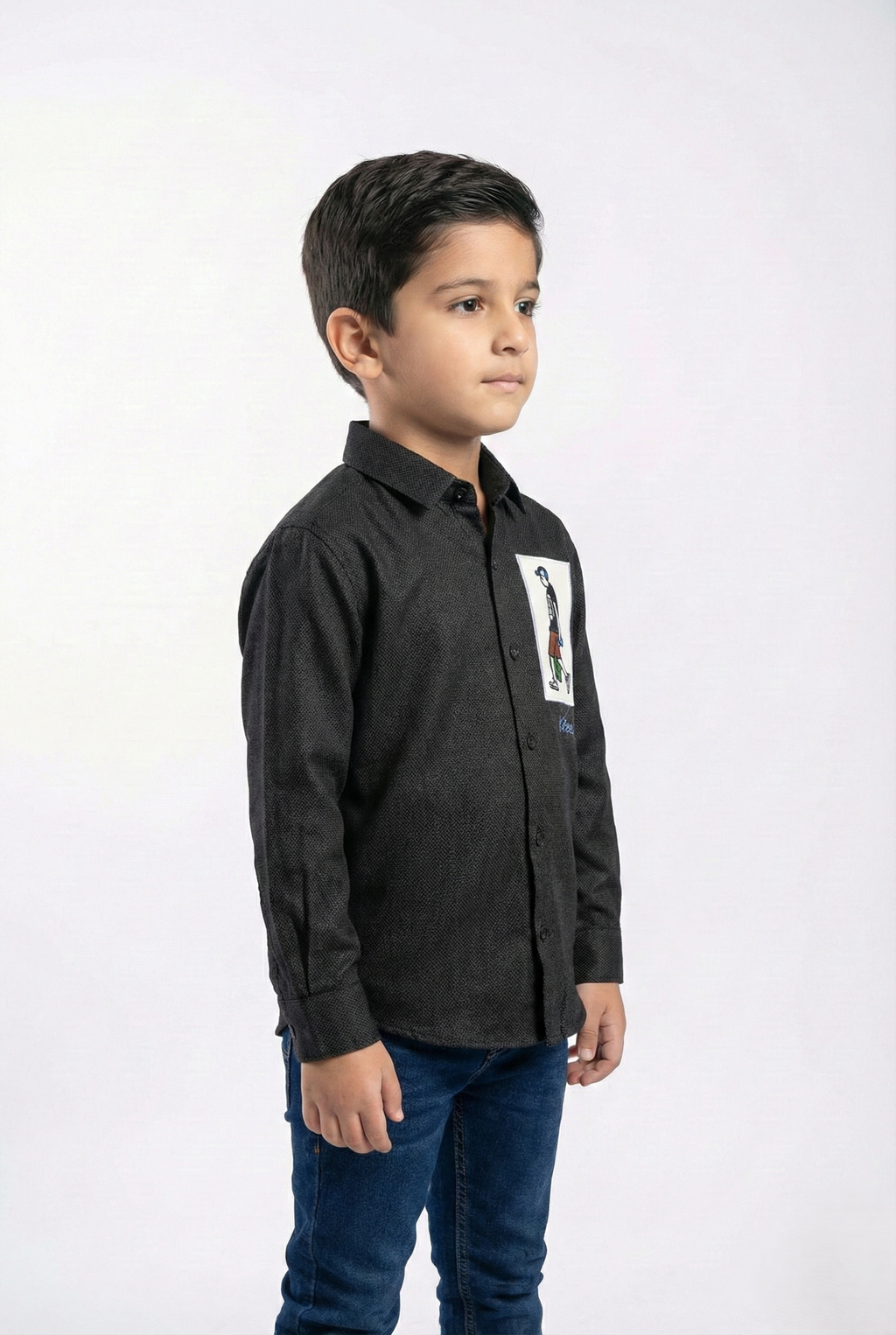 Havok Boys Casual Graphic Embroidered Patch Havok kids