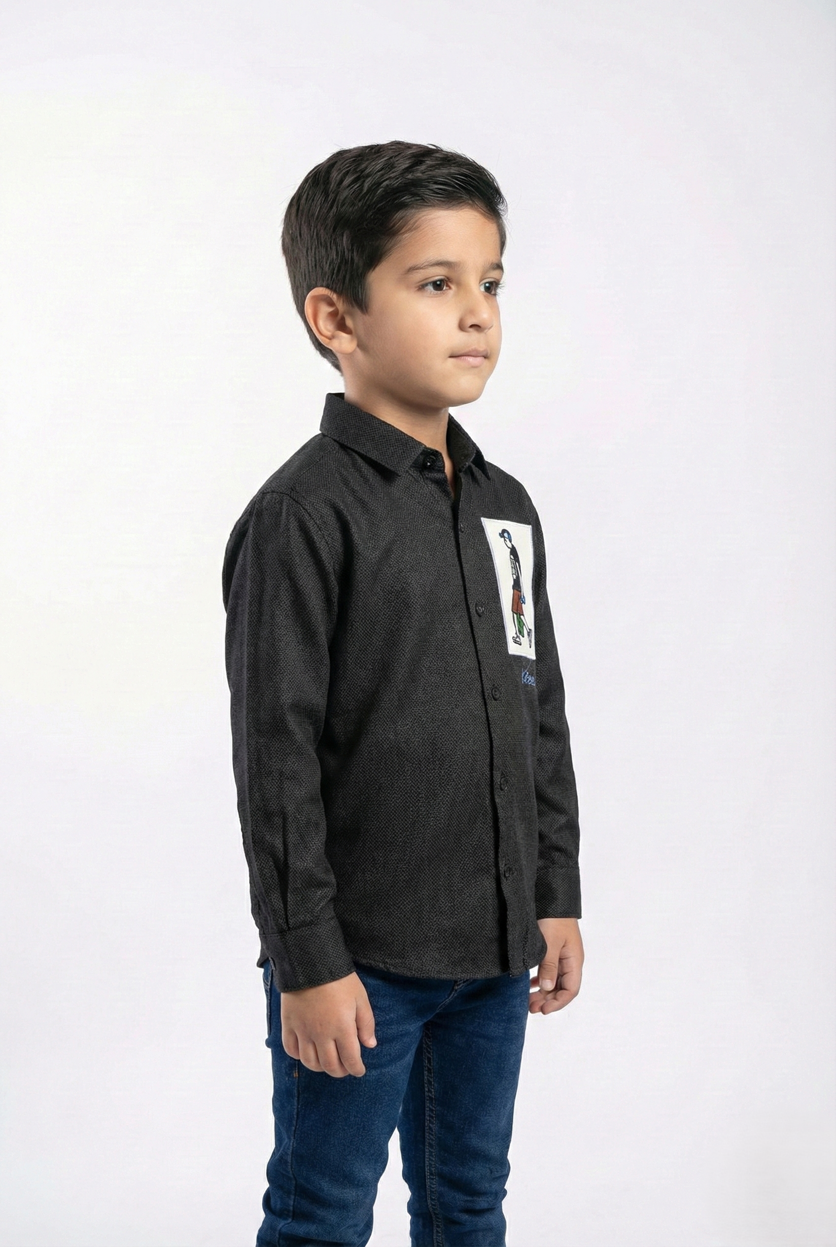 Havok Boys Casual Graphic Embroidered Patch Havok kids