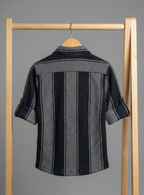 Havok Boys Black and Grey Textured Striped Havok kids