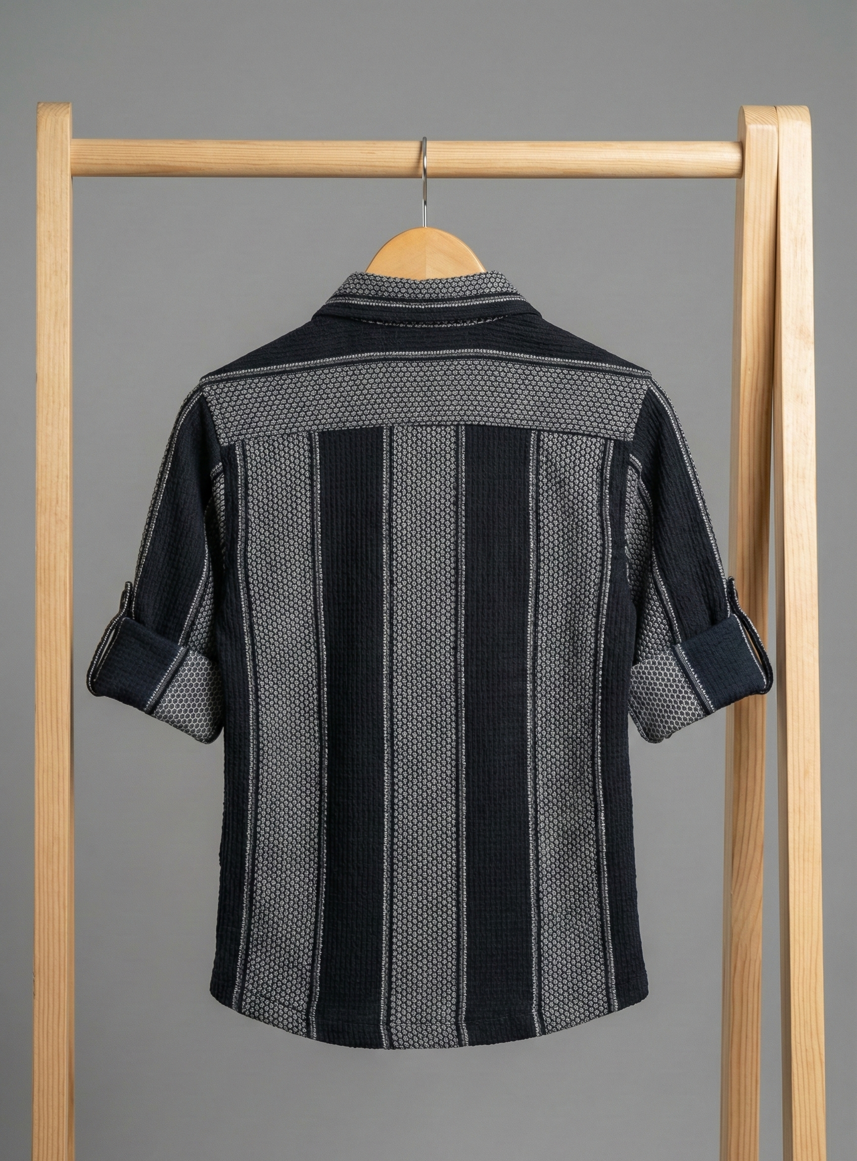 Havok Boys Black and Grey Textured Striped Havok kids