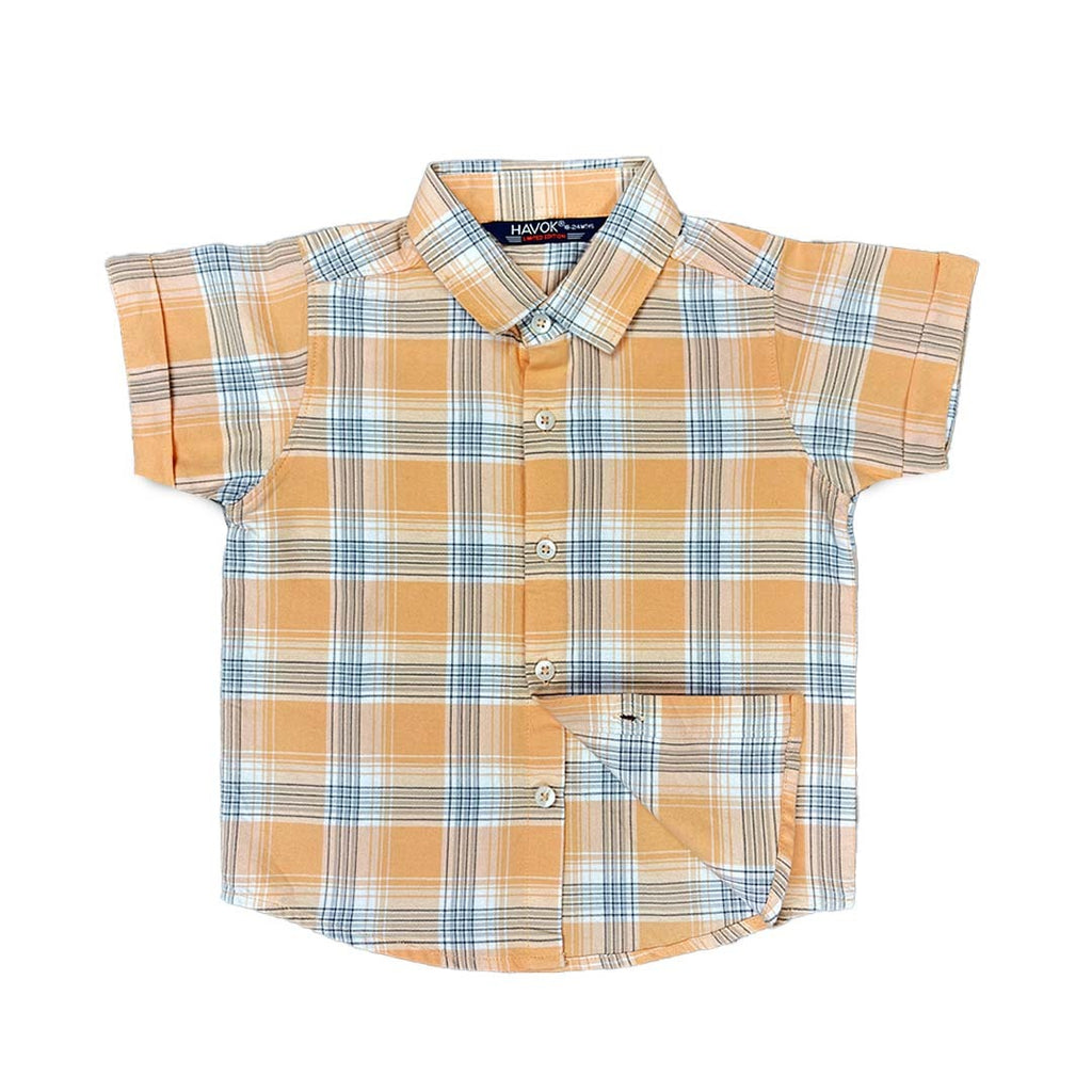 Havok PolyCotton Casual Shirt with Roll-Up Sleeves