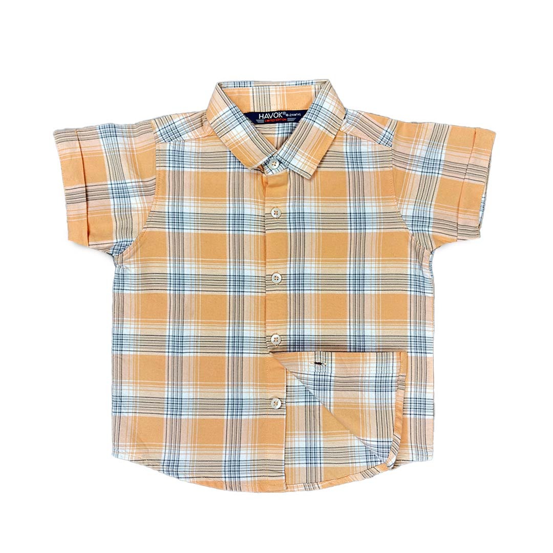 Havok PolyCotton Casual Shirt with Roll-Up Sleeves