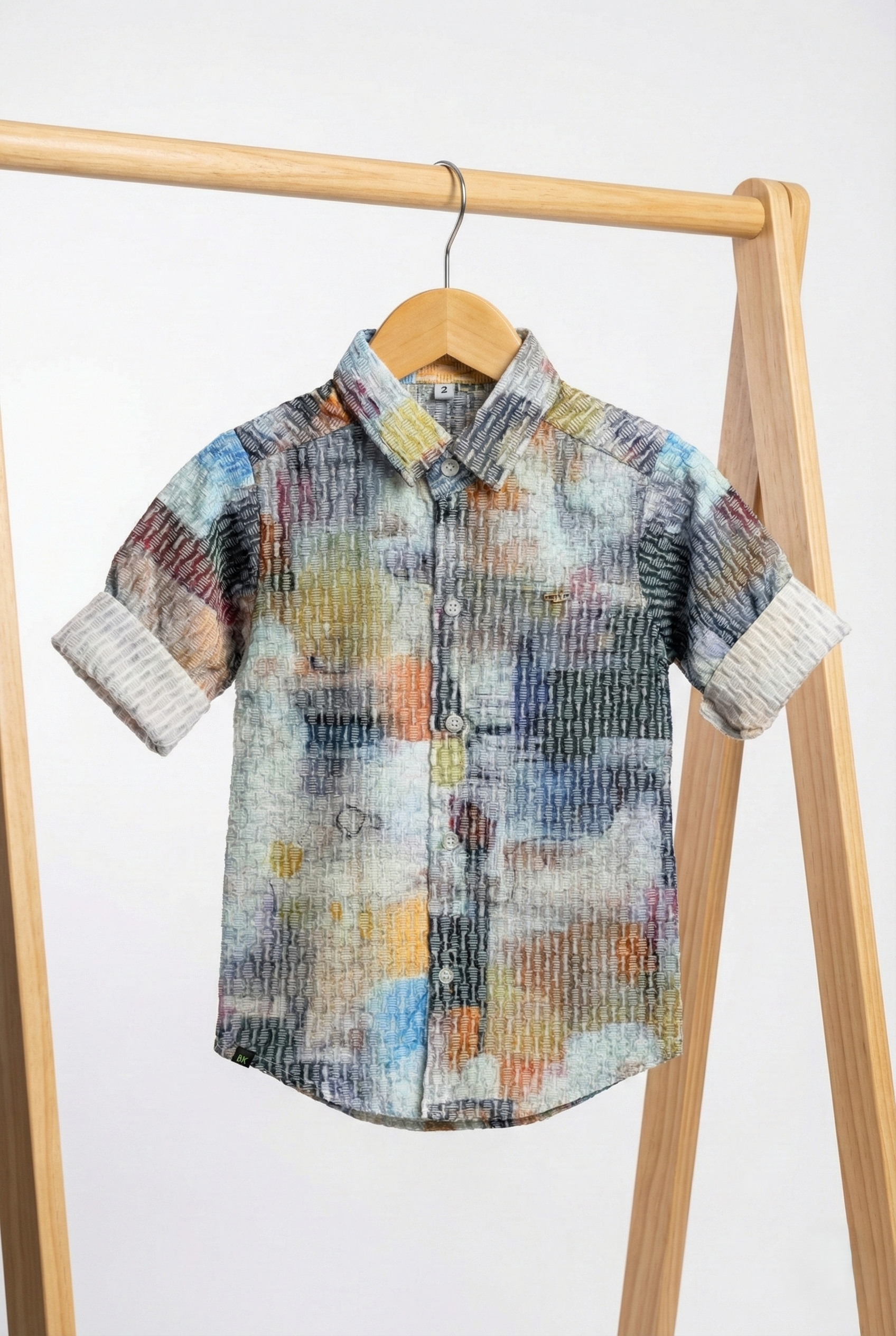 Havok Boys Button-Down Multicolor Printed Shirt Havok kids