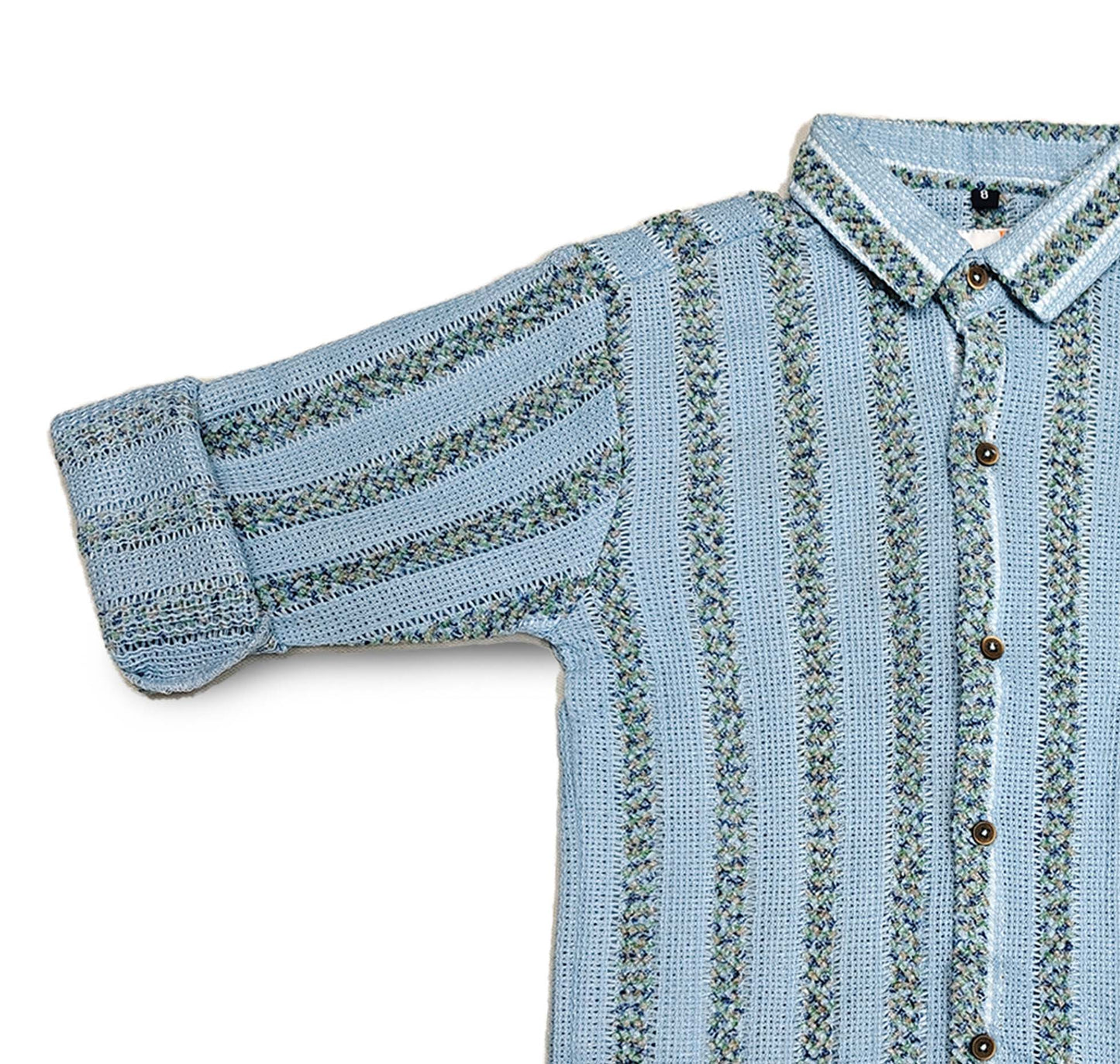 Blue Stripe Shirt Full Sleeve