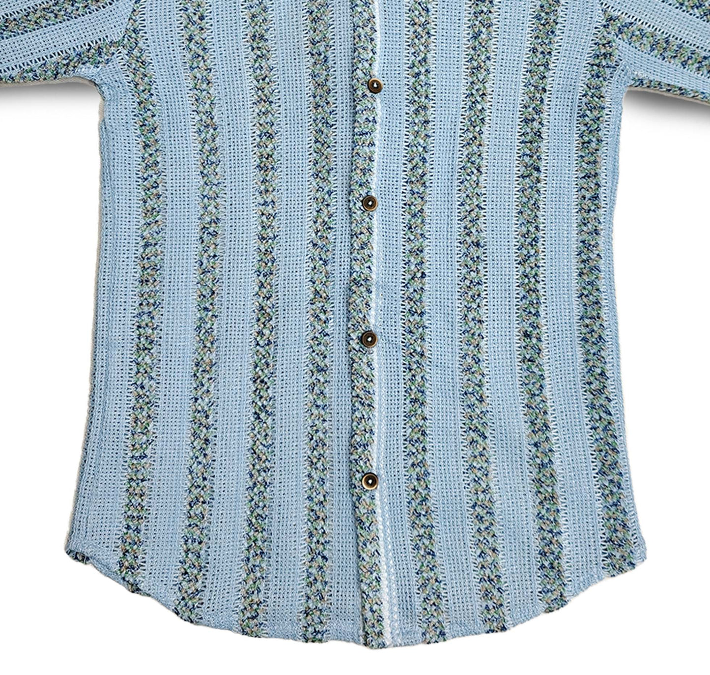 Blue Stripe Shirt Full Sleeve
