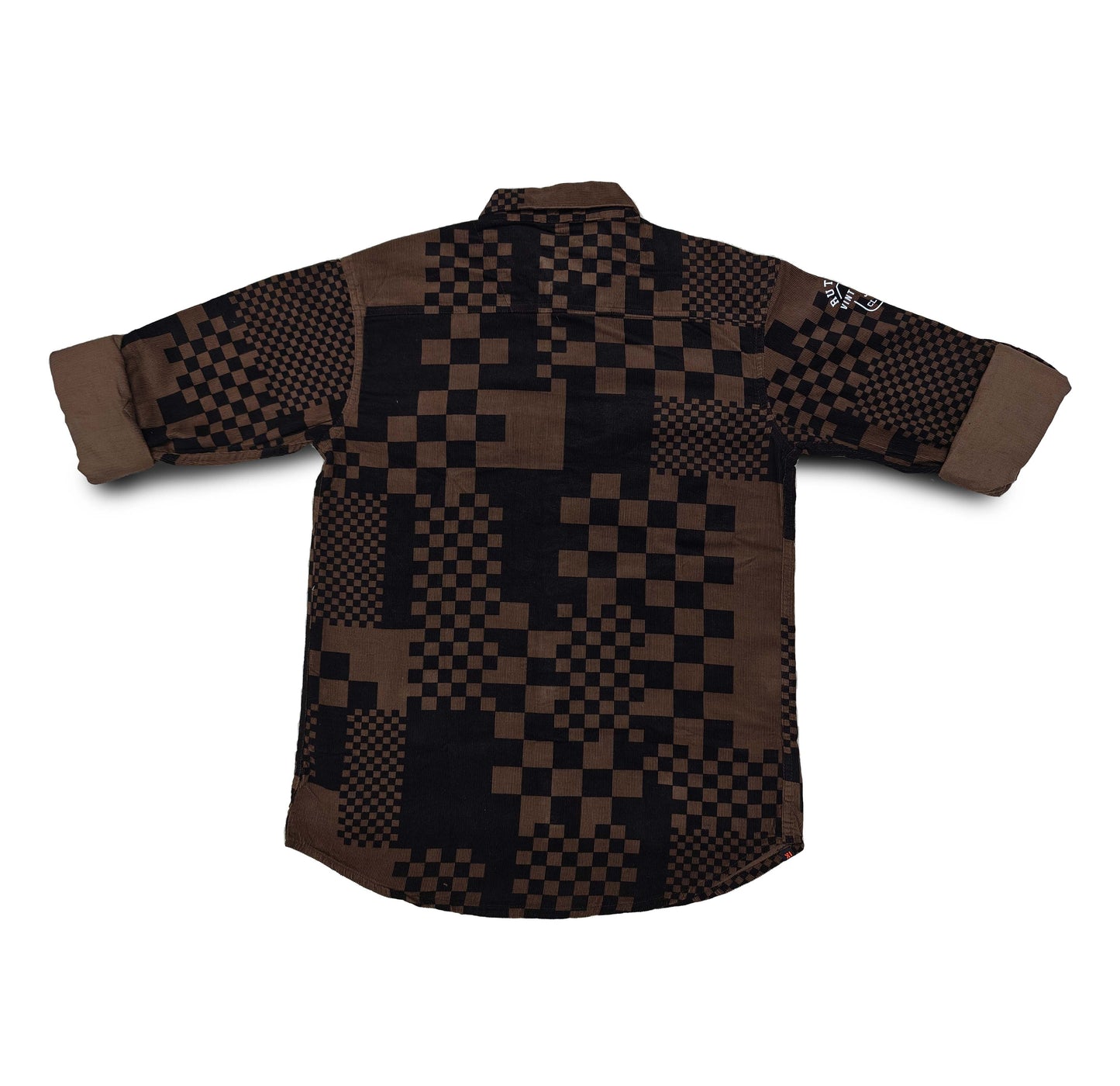 Brown Shirt for Boys Full Sleeve