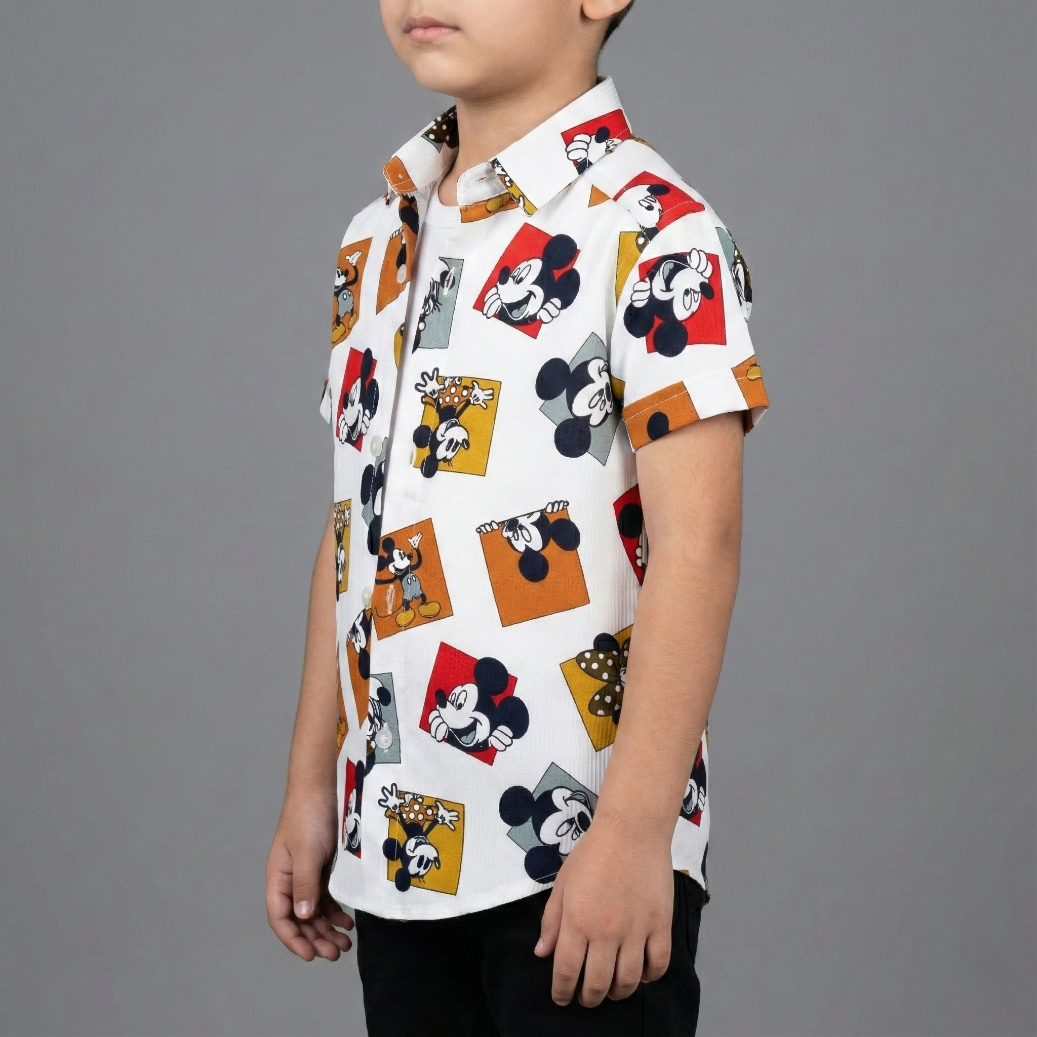 Havok Boys Mickey Mouse Button Down Shirt Havok kids