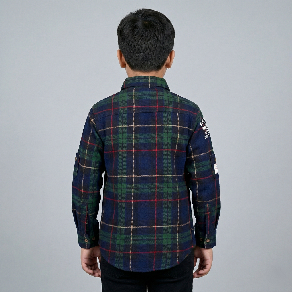 Havok Boys Plaid Cotton Shirt Havok kids