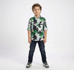 Havok Boys Abstract Camo & Graffiti Button-Down Shirt Havok kids