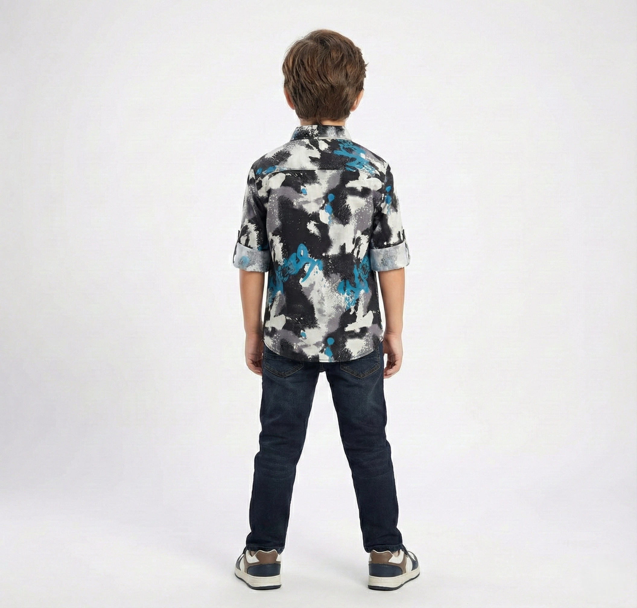 Havok Boys Abstract Camo & Graffiti Button-Down Shirt Havok kids