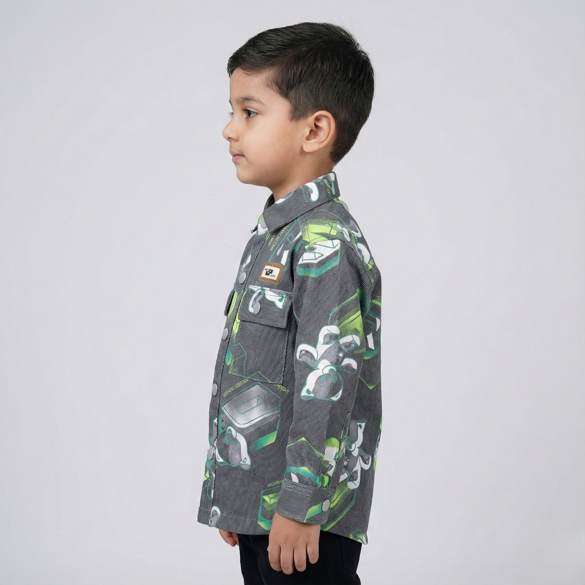Havok Boys Casual  Printed polycotton Shirt Havok kids