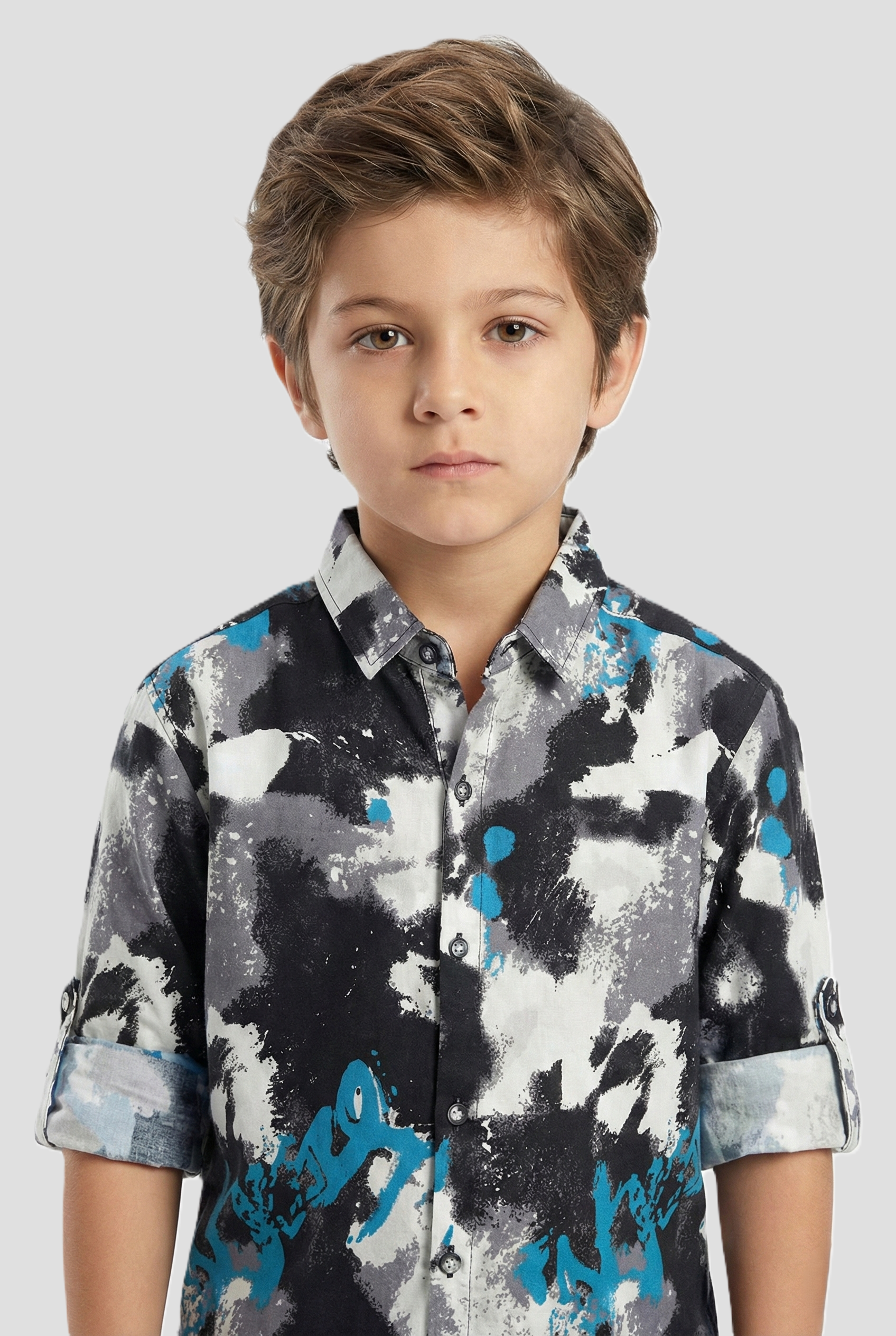 Havok Boys Abstract Camo & Graffiti Button-Down Shirt Havok kids