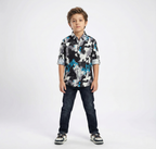 Havok Boys Abstract Camo & Graffiti Button-Down Shirt Havok kids