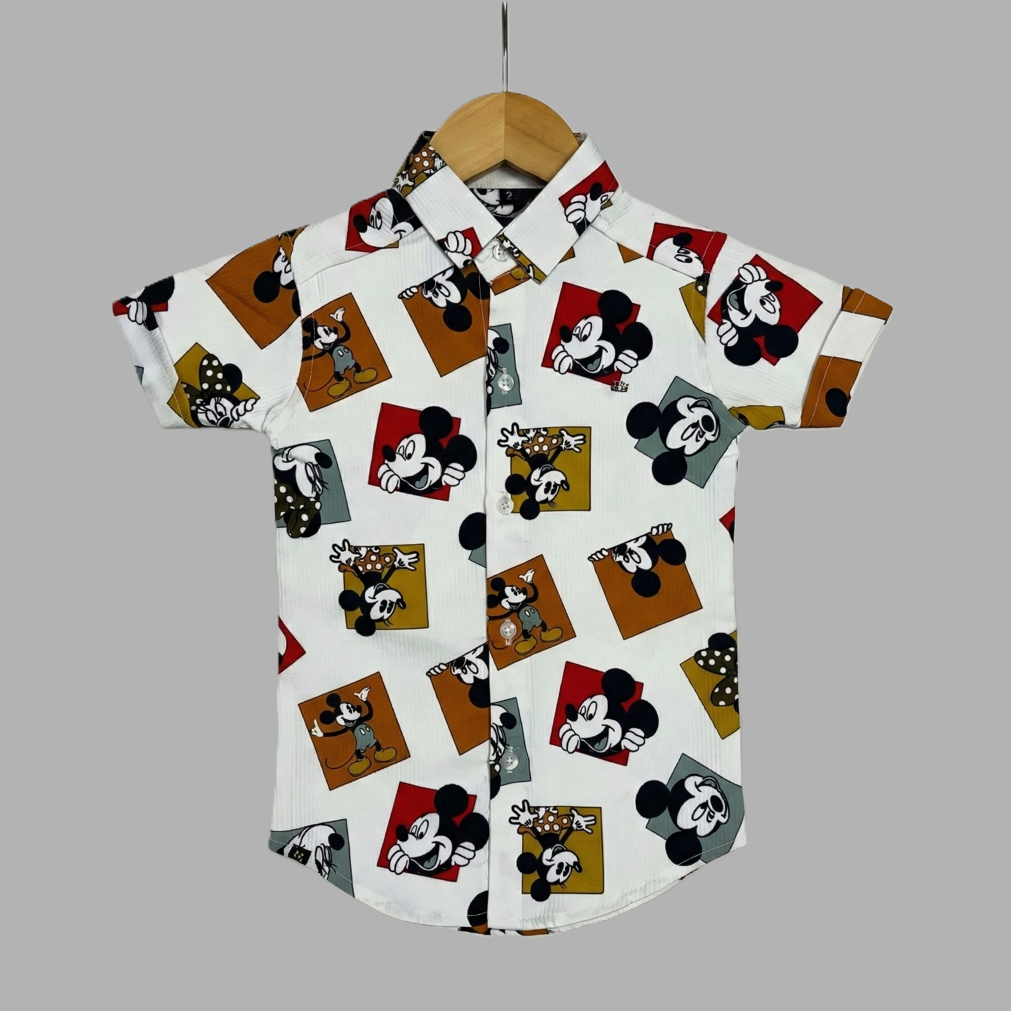 Havok Boys Mickey Mouse Button Down Shirt Havok kids