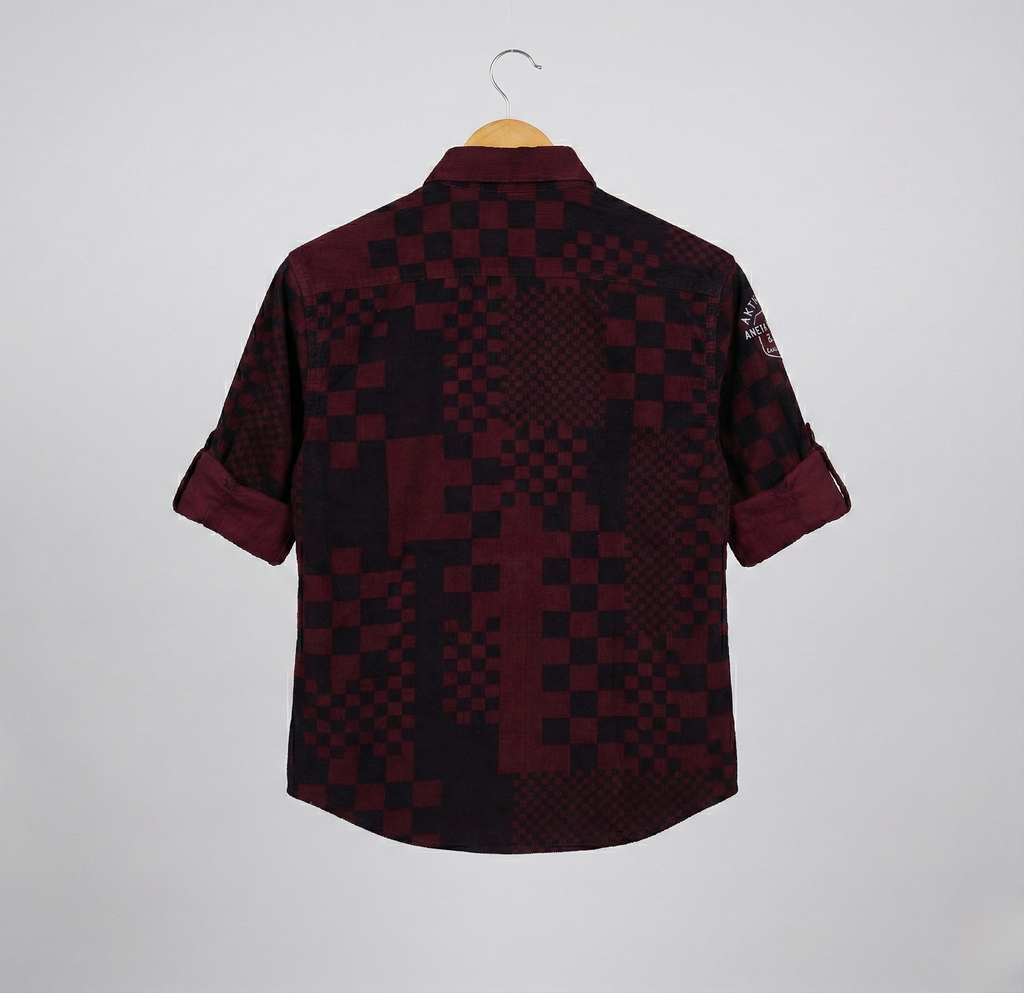Havok Boys Button-Down Red checkered Shirt Havok kids