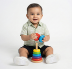 Havok Infant printed Green Shirt Havok kids