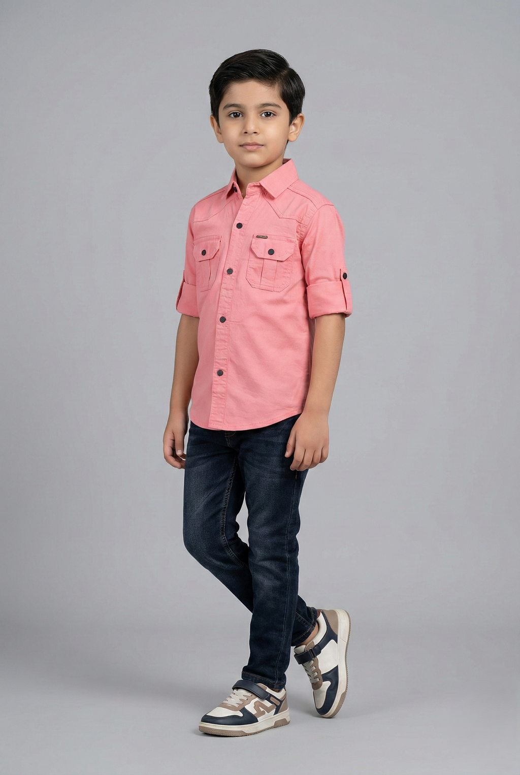 Havok Boys Premium Solid Casual Shirt Havok kids