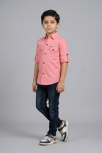Havok Boys Premium Solid Casual Shirt Havok kids