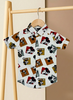 Havok Boys Mickey Mouse Button Down Shirt Havok kids