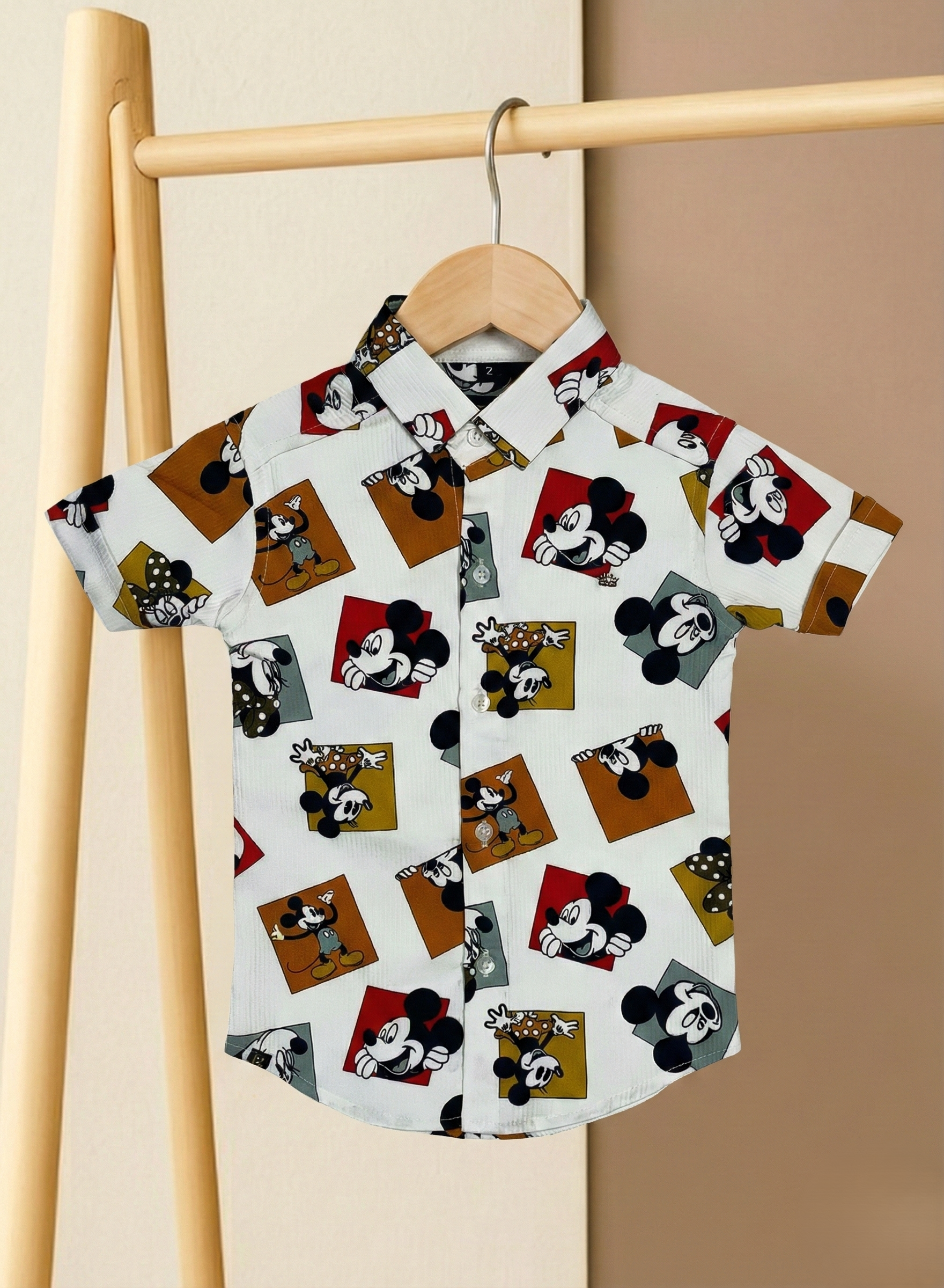 Havok Boys Mickey Mouse Button Down Shirt Havok kids
