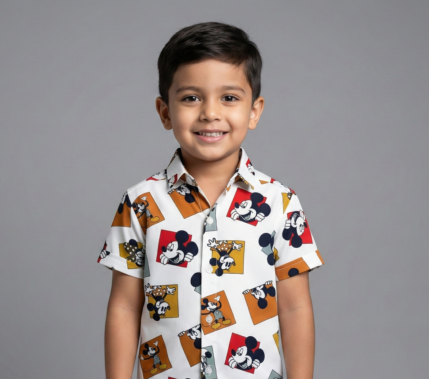 Havok Boys Mickey Mouse Button Down Shirt Havok kids