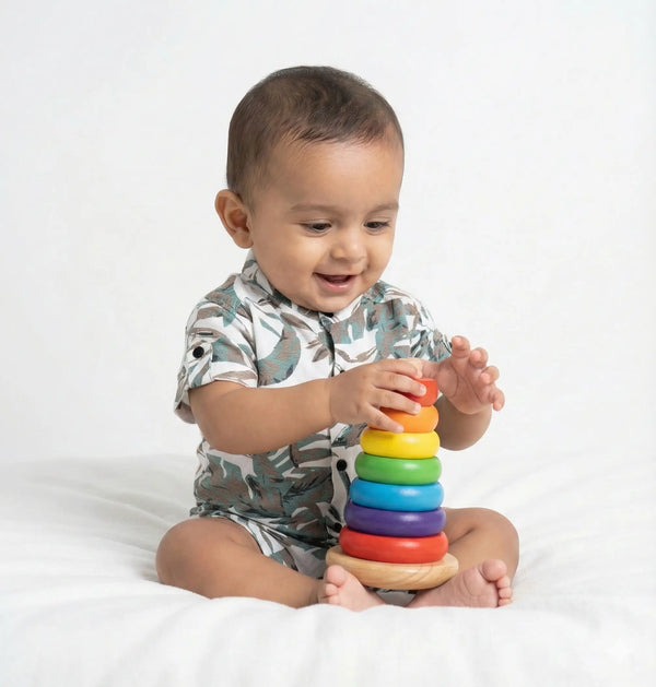 Havok Infant Tropical Print Casual Shirt