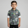 Havok Boys Casual  Printed polycotton Shirt Havok kids