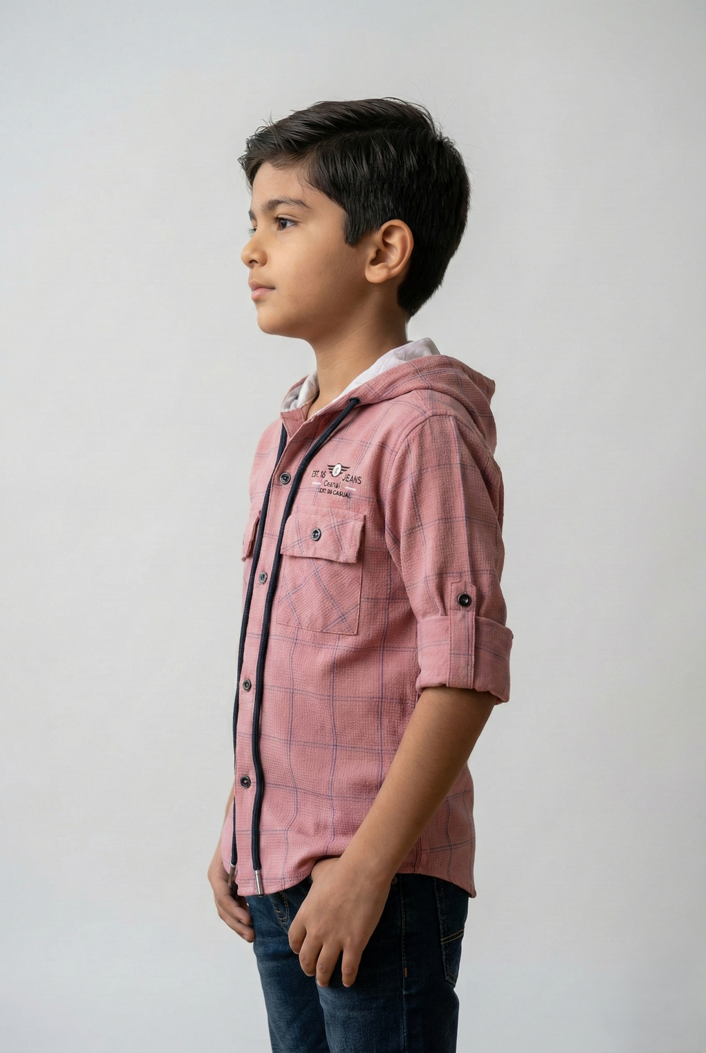 Havok Boys Pink Checkered Hoodie Havok kids