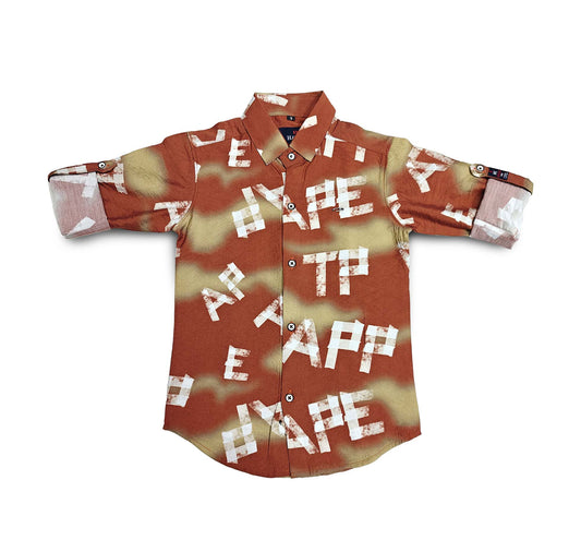 Havok_kids_Boys_Button-Down_Maroon_Printed_Shirt_Full_Sleeve_Spread_Collared_Boy_Casual_Wear_School_Parties_Everyday_Wear_Boy_Dress_Gifting_for_2_Years_to_16_Years_Black_Shirt