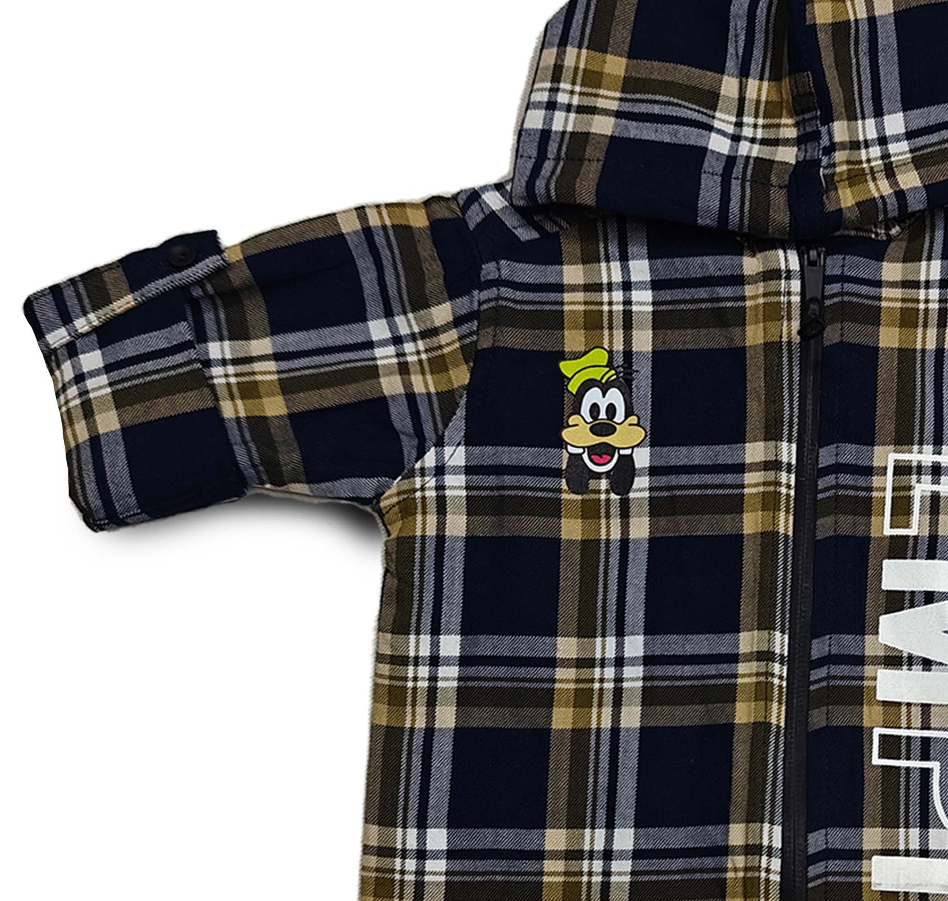 Navy Blue Print Hoodie Full sleeve Boys shirt 
