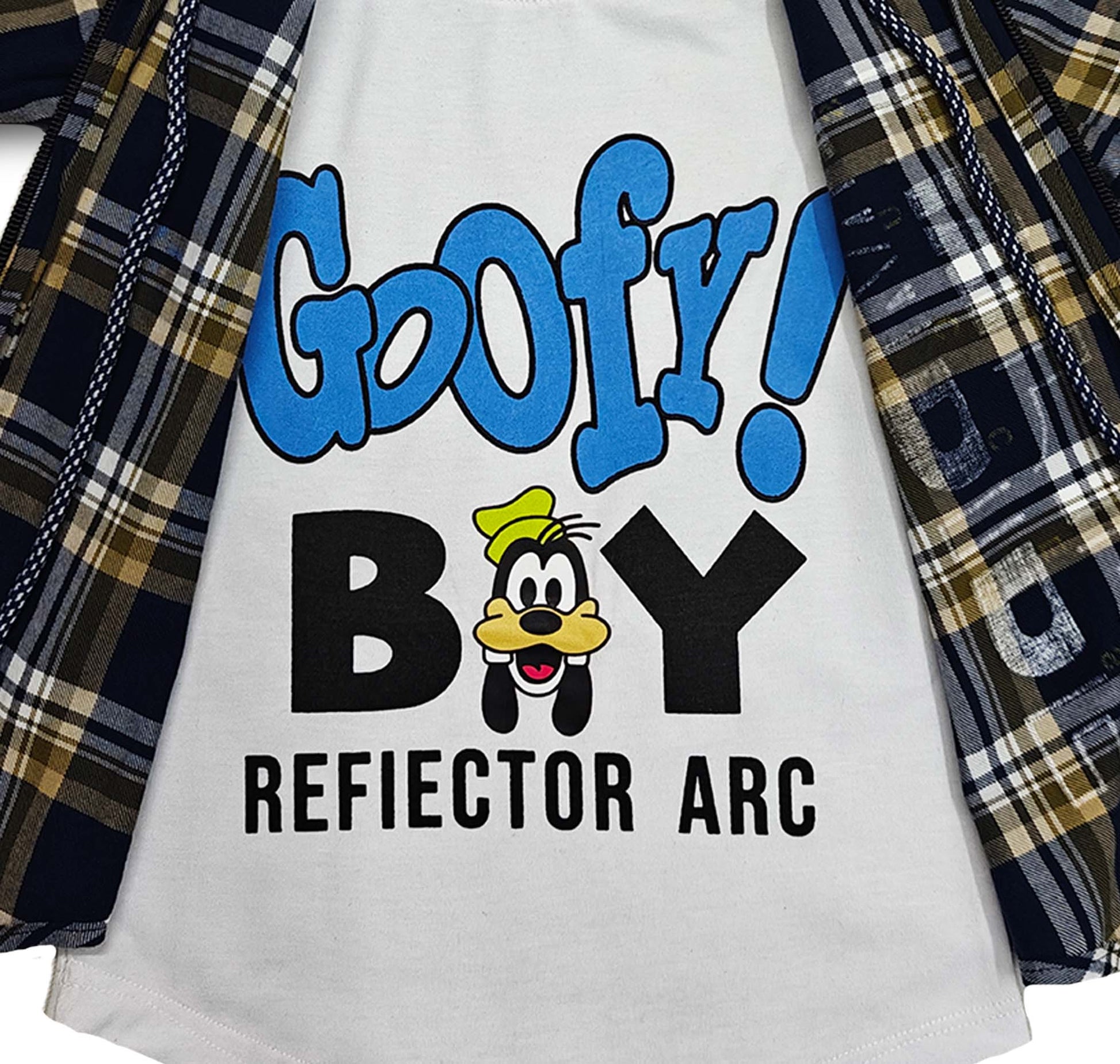 Navy Blue Print Hoodie Full sleeve Boys shirt 