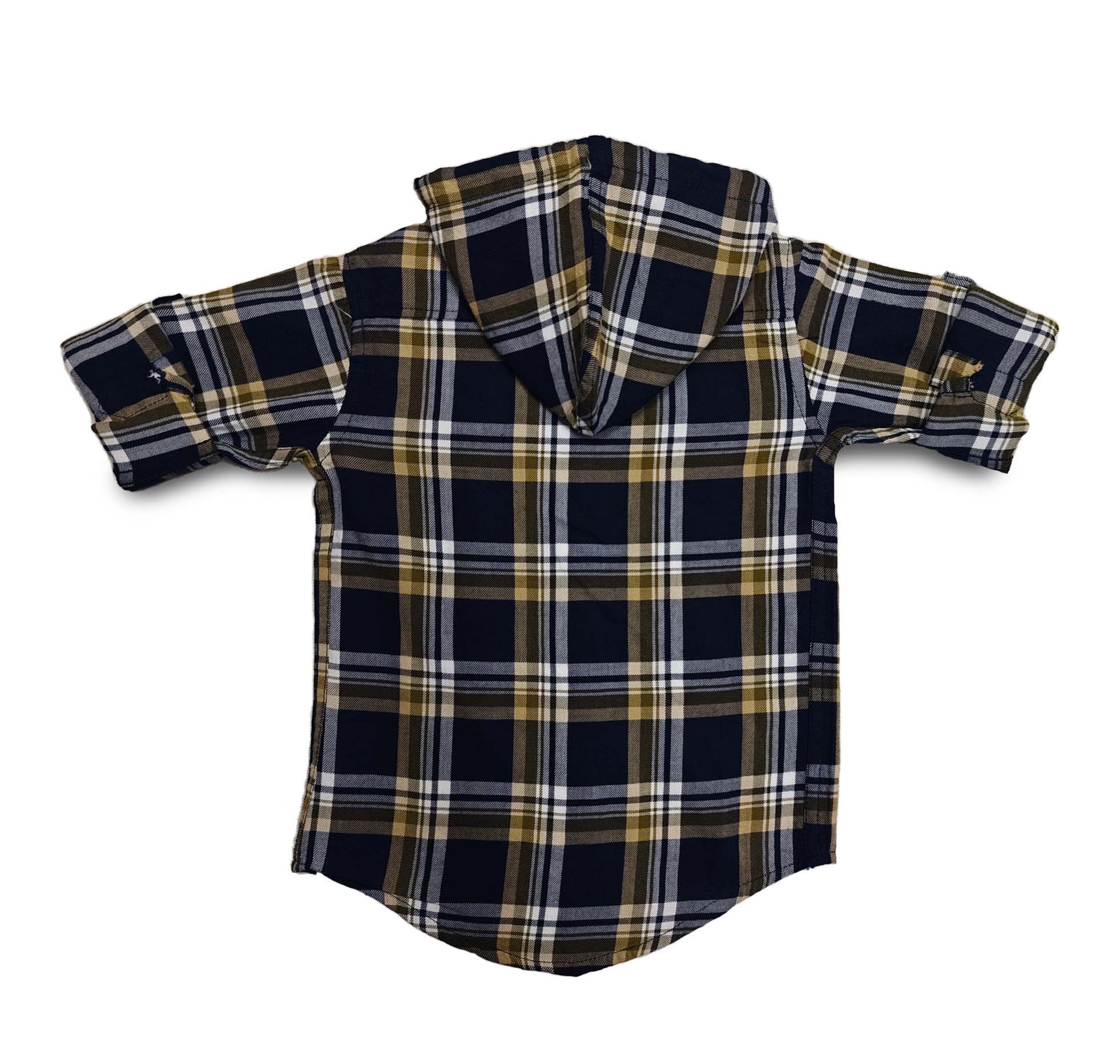 Navy Blue Print Hoodie Full sleeve Boys shirt 