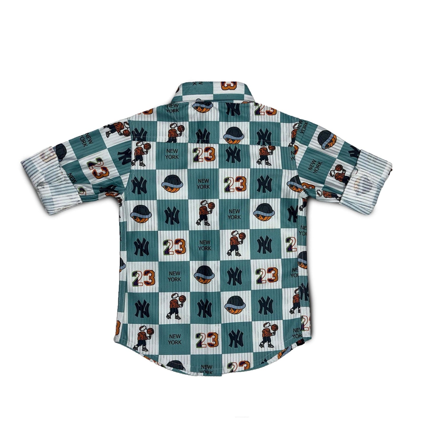 Base Ball Printed Shirt Full Sleeve