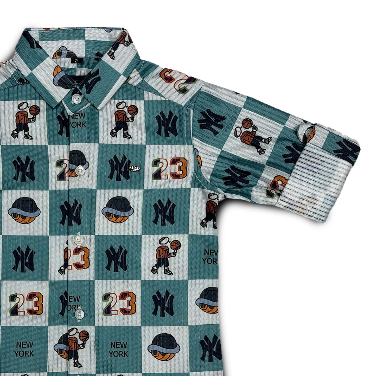 Base Ball Printed Shirt Full Sleeve