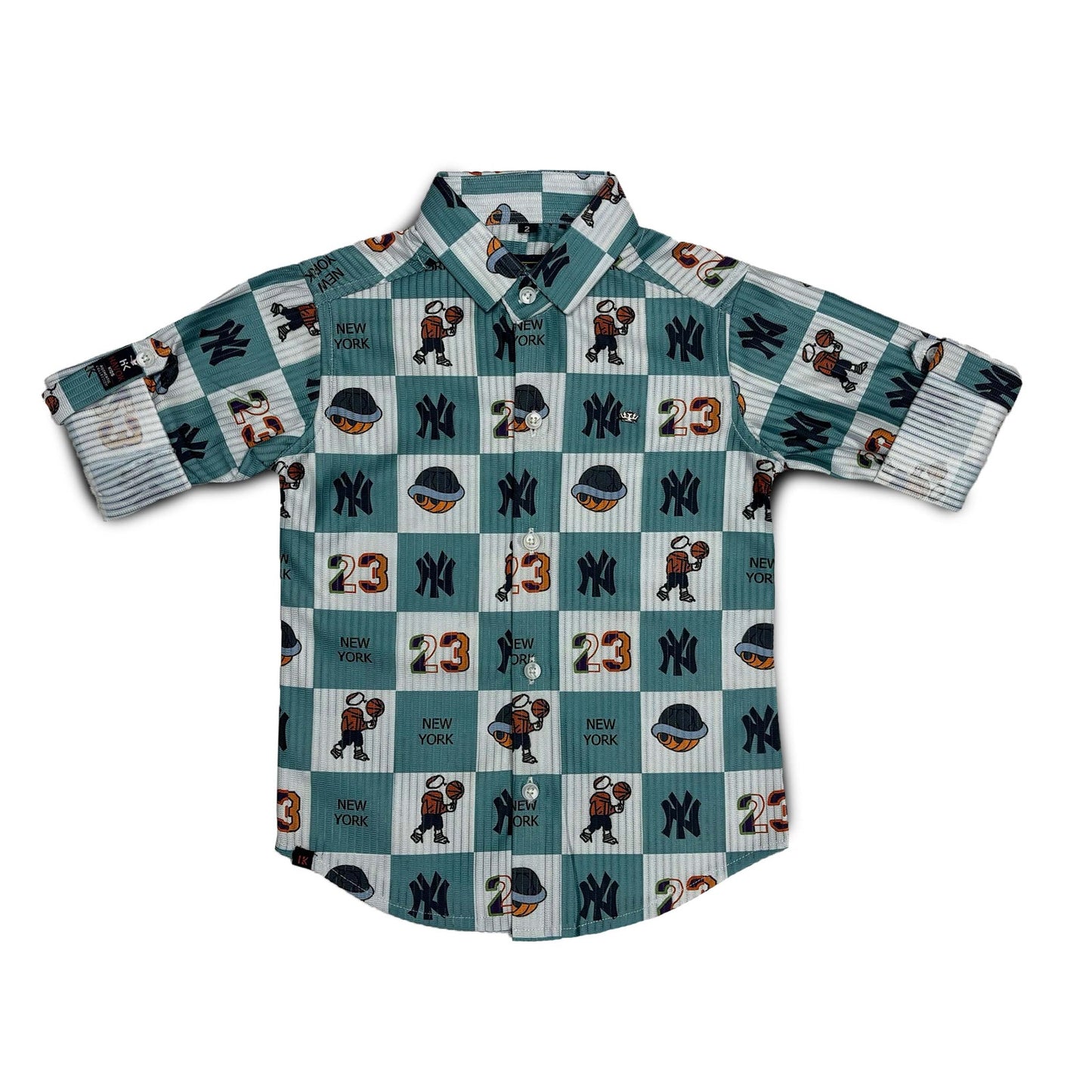 Base Ball Printed Shirt Full Sleeve