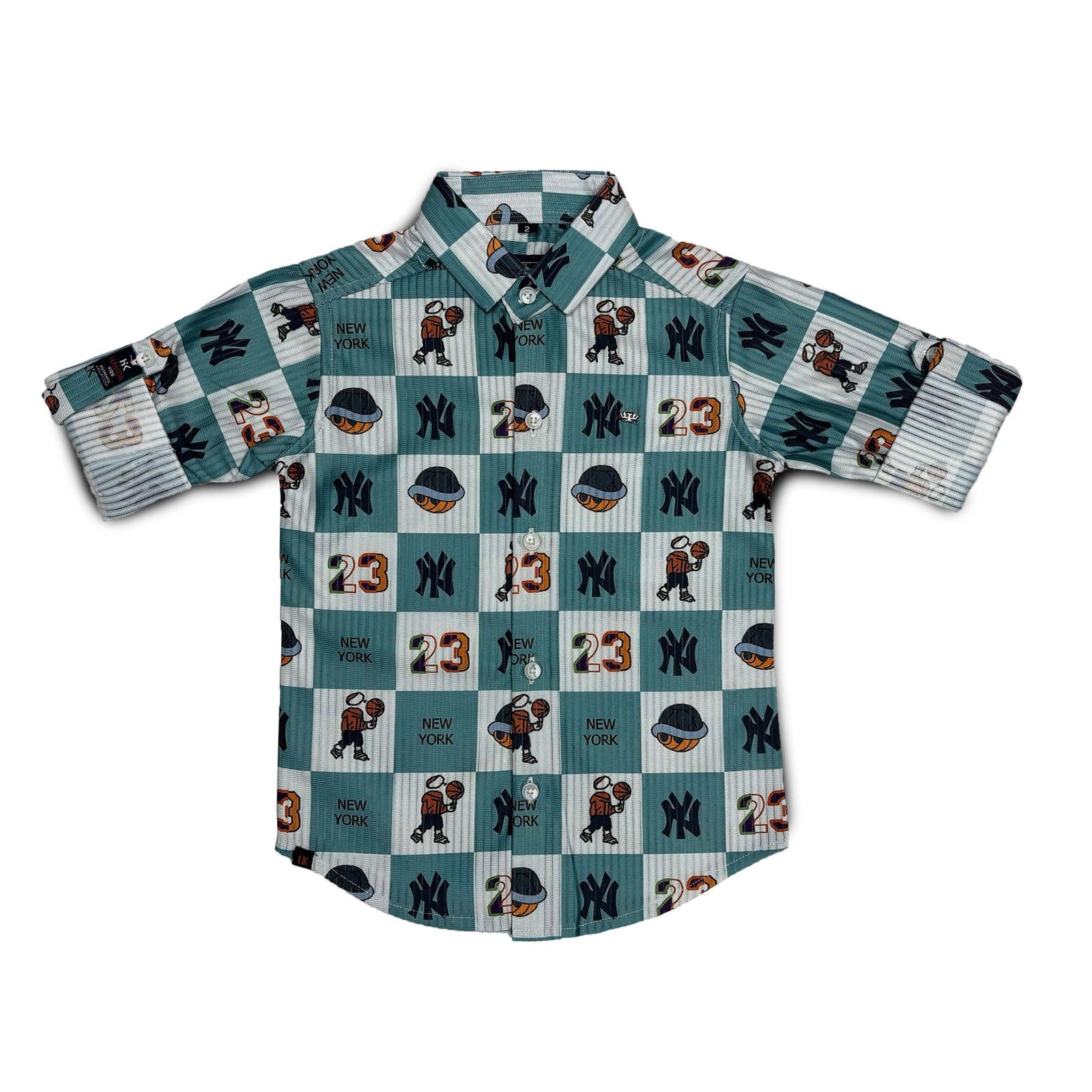 Base Ball Printed Shirt Full Sleeve