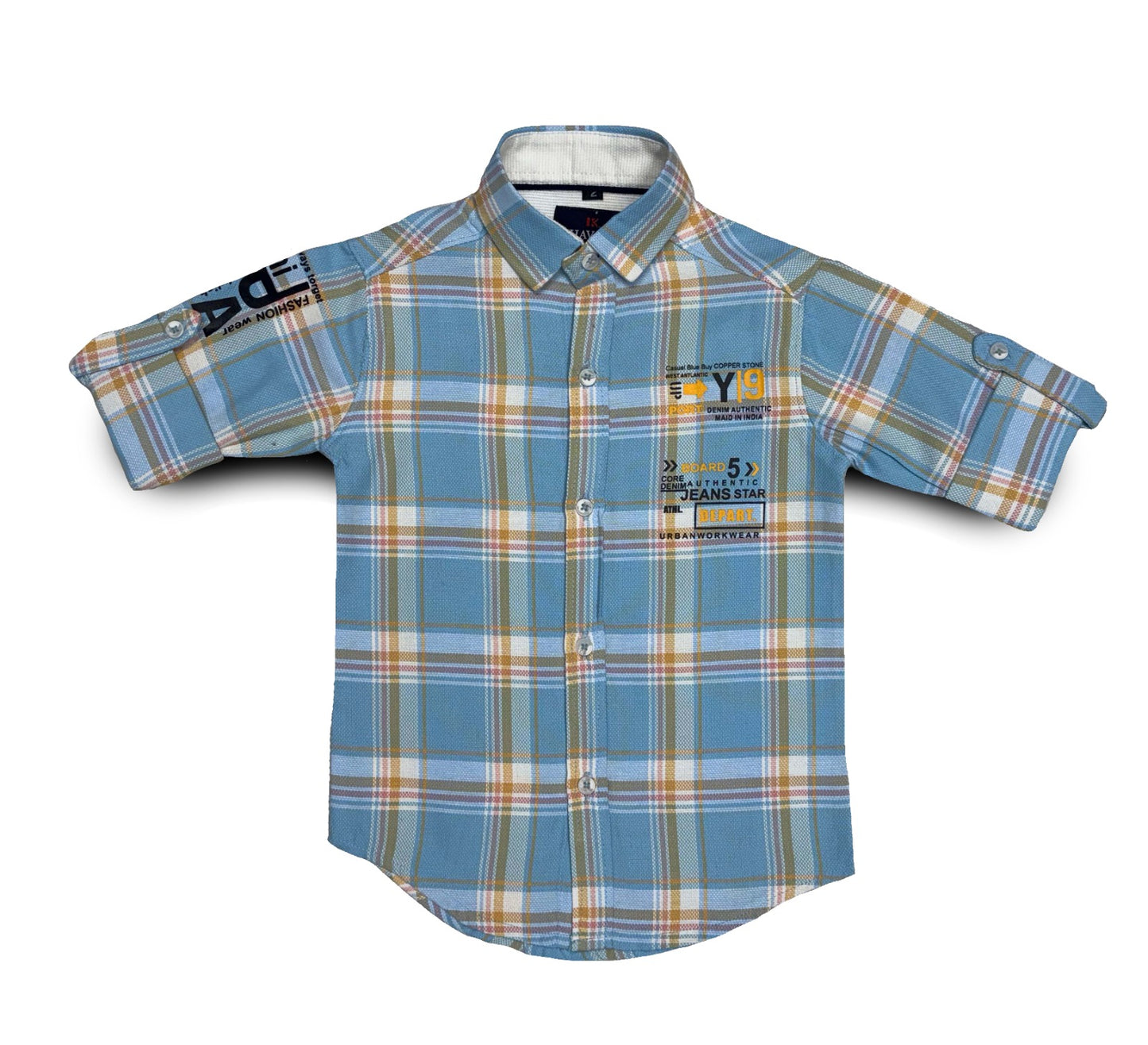 Blue Check Shirt