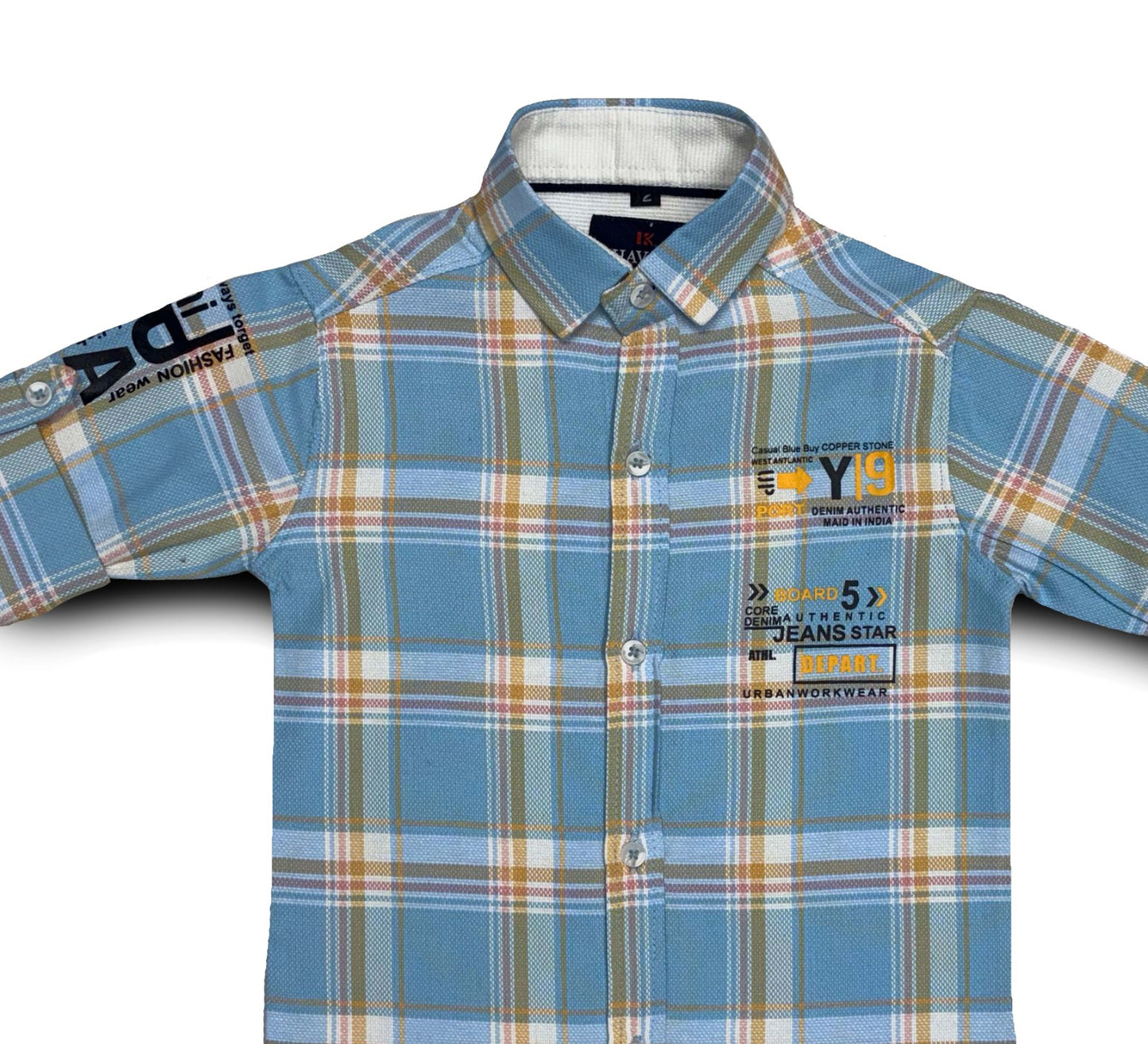 Blue Check Shirt