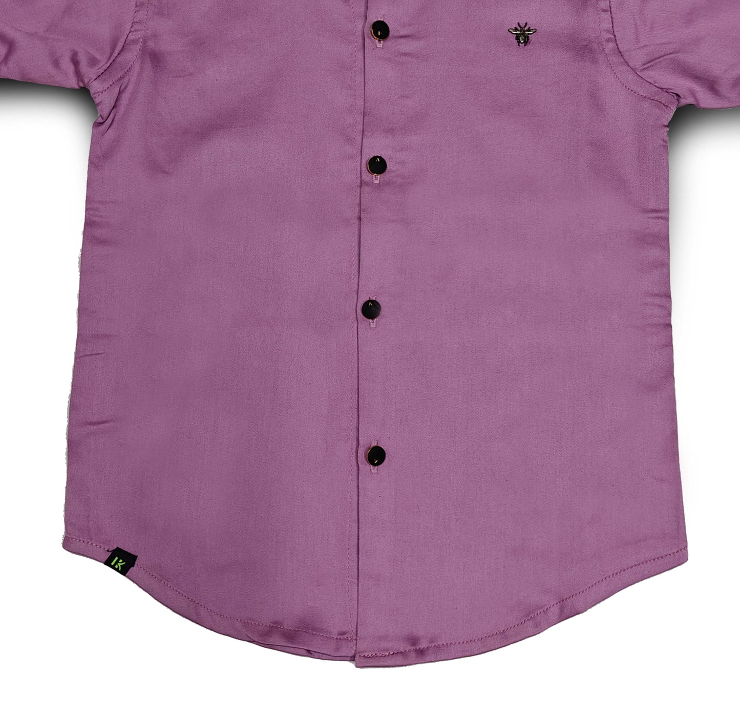 Purple Boys Shirt Kids Full Sleeve